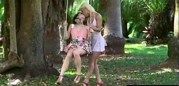  Sex Tape Sexy Lesbians Teen Girls (Ryland Ann & Uma Jolie) clip-27